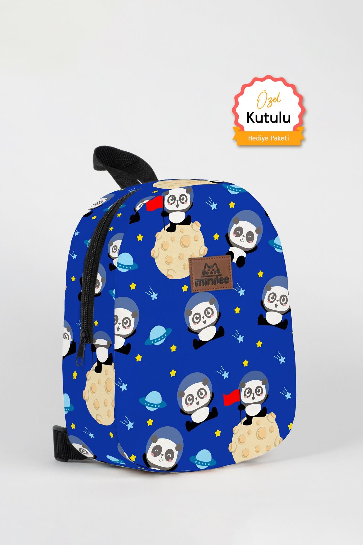 Astronot Panda 0-8 Yaş - Kreş, Anaokulu Çocuk Sırt Çantası