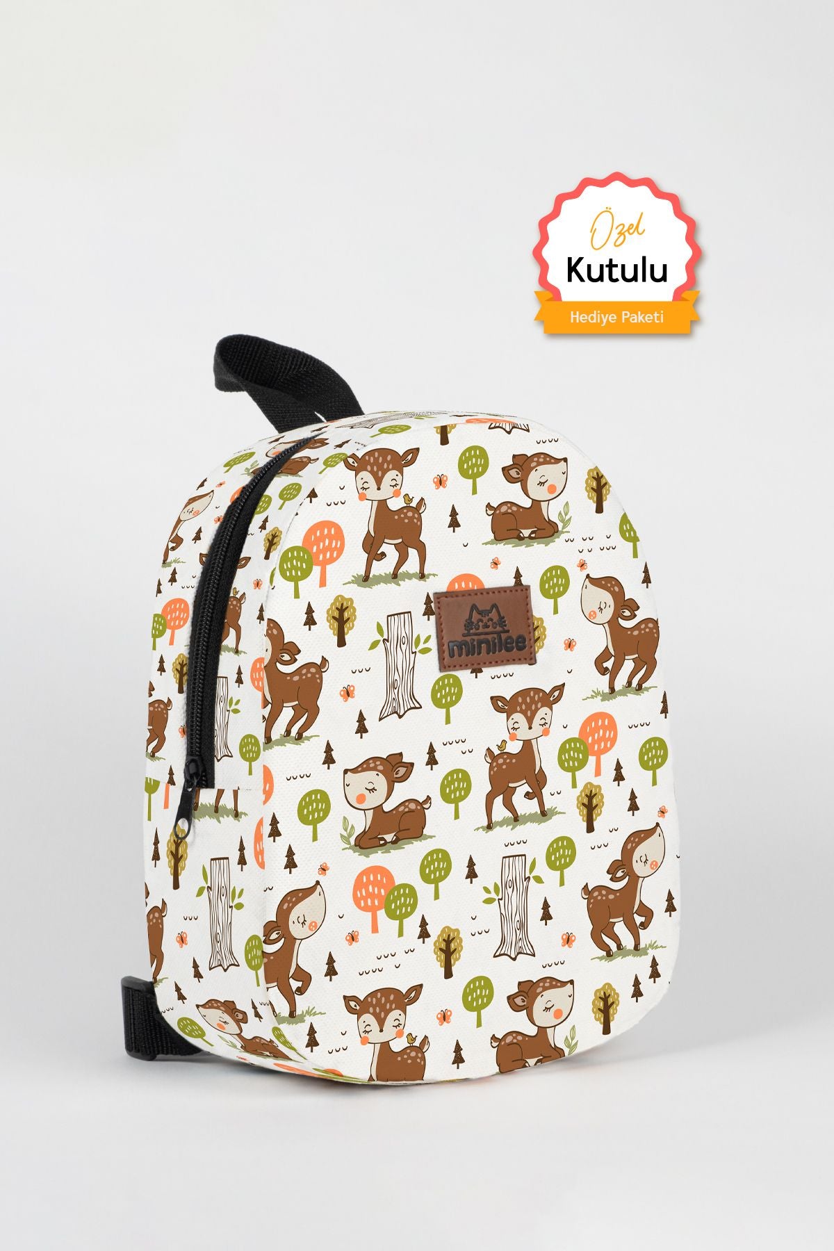 Utangaç Karacalar 0-8 Yaş - Kreş, Anaokulu Çocuk Sırt Çantası [özel Kutulu]