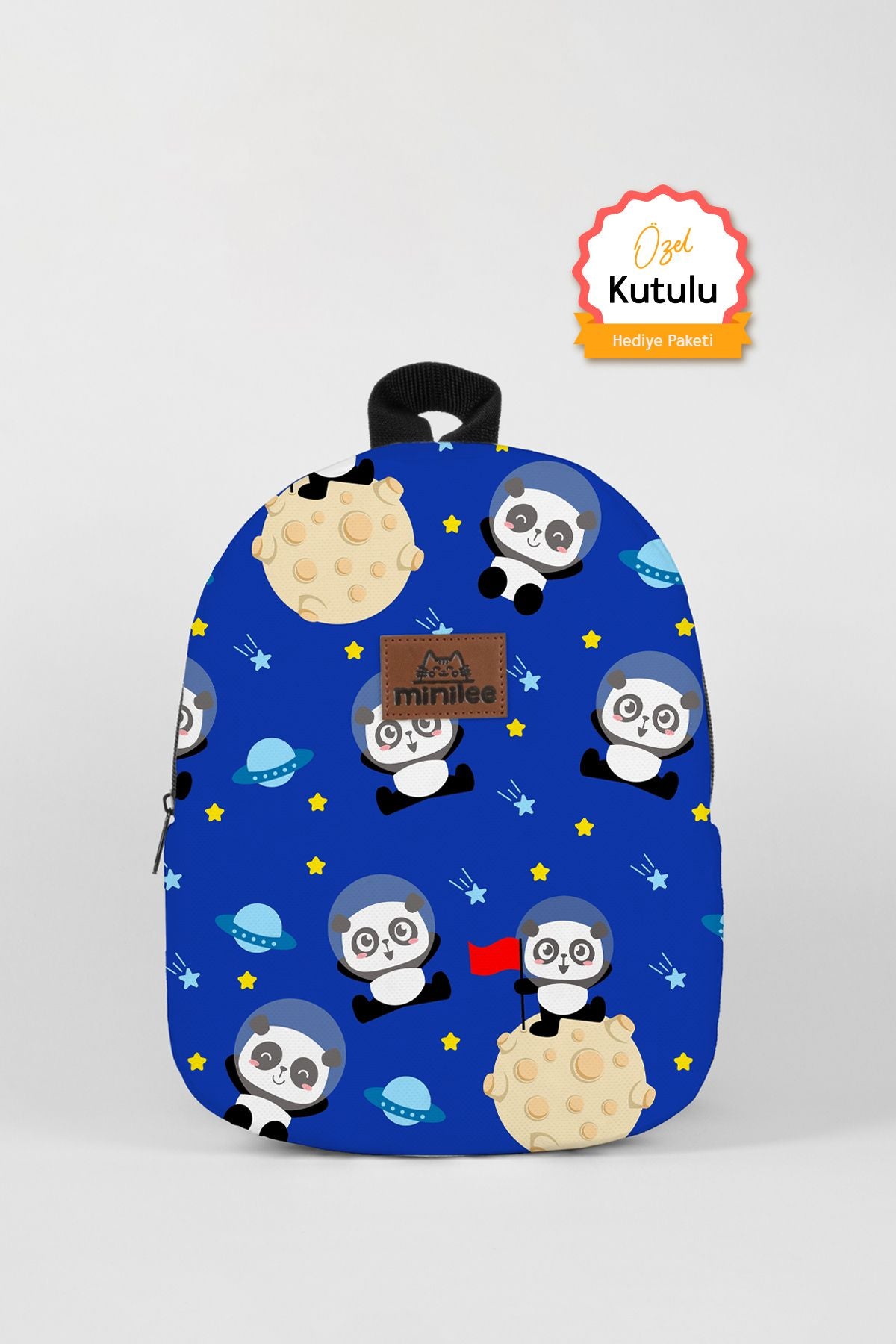 Astronot Panda 0-8 Yaş - Kreş, Anaokulu Çocuk Sırt Çantası